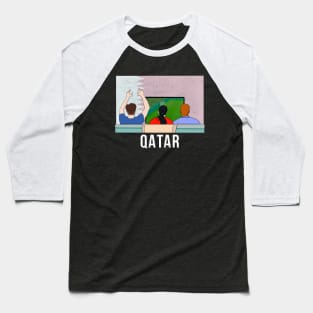 Qatar Fans Baseball T-Shirt